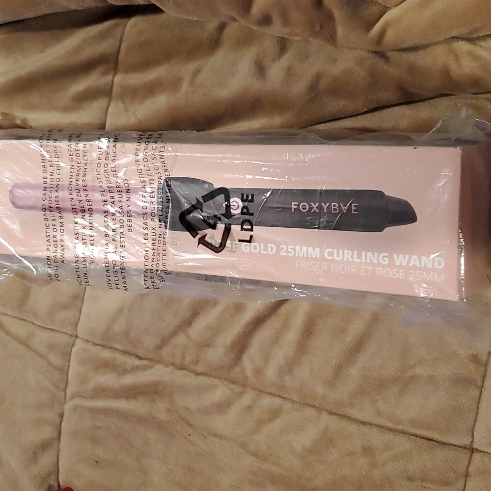 FoxyBae Rose Gold 25MM Curling Wand
